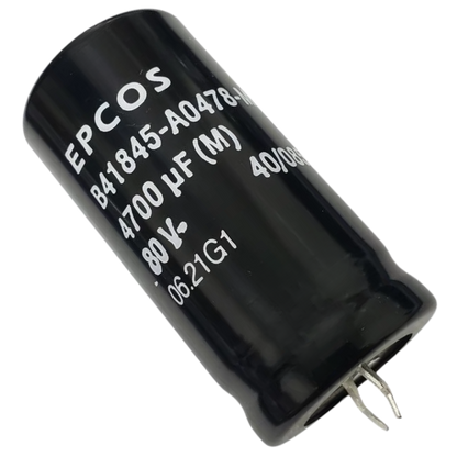 Capacitor Eletrolítico Sanp-in 4700uF 80V 25x50mm