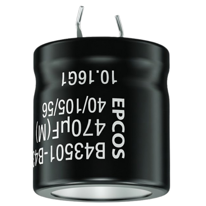 Capacitor Eletrolítico Snap-in 470uF 250V 30x30mm