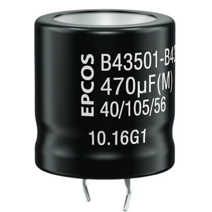Capacitor Eletrolítico Snap-in 470uF 250V 30x30mm
