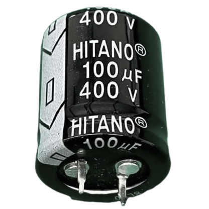 Capacitor Eletrolítico Snap-in 100uF 400V 25x31mm