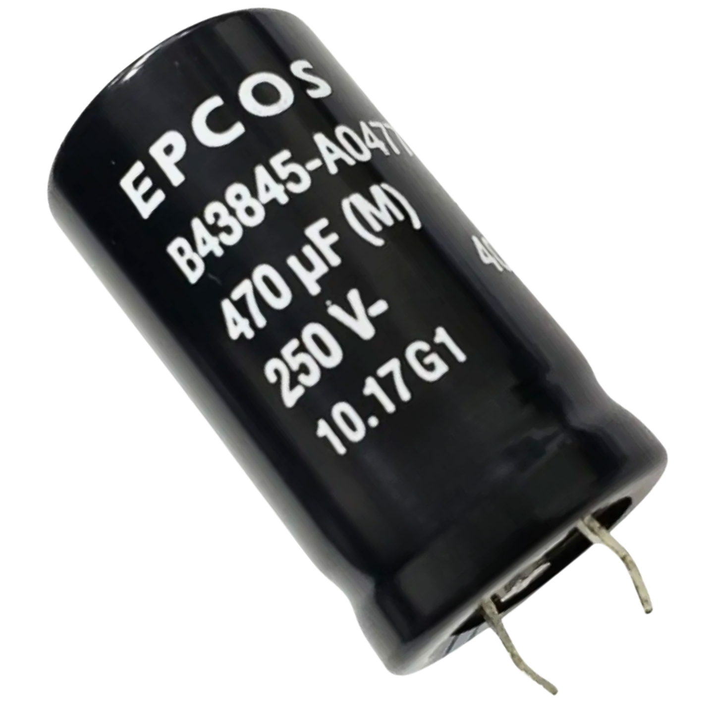 Capacitor Eletrolítico Snap-in 470uF 250V 22x40mm