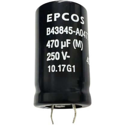 Capacitor Eletrolítico Snap-in 470uF 250V 22x40mm