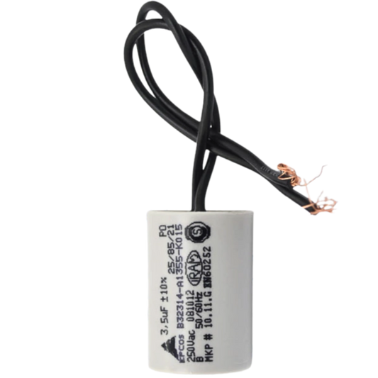 Capacitor De Partida 3,5uf 250v 24x49mm (2Fios)