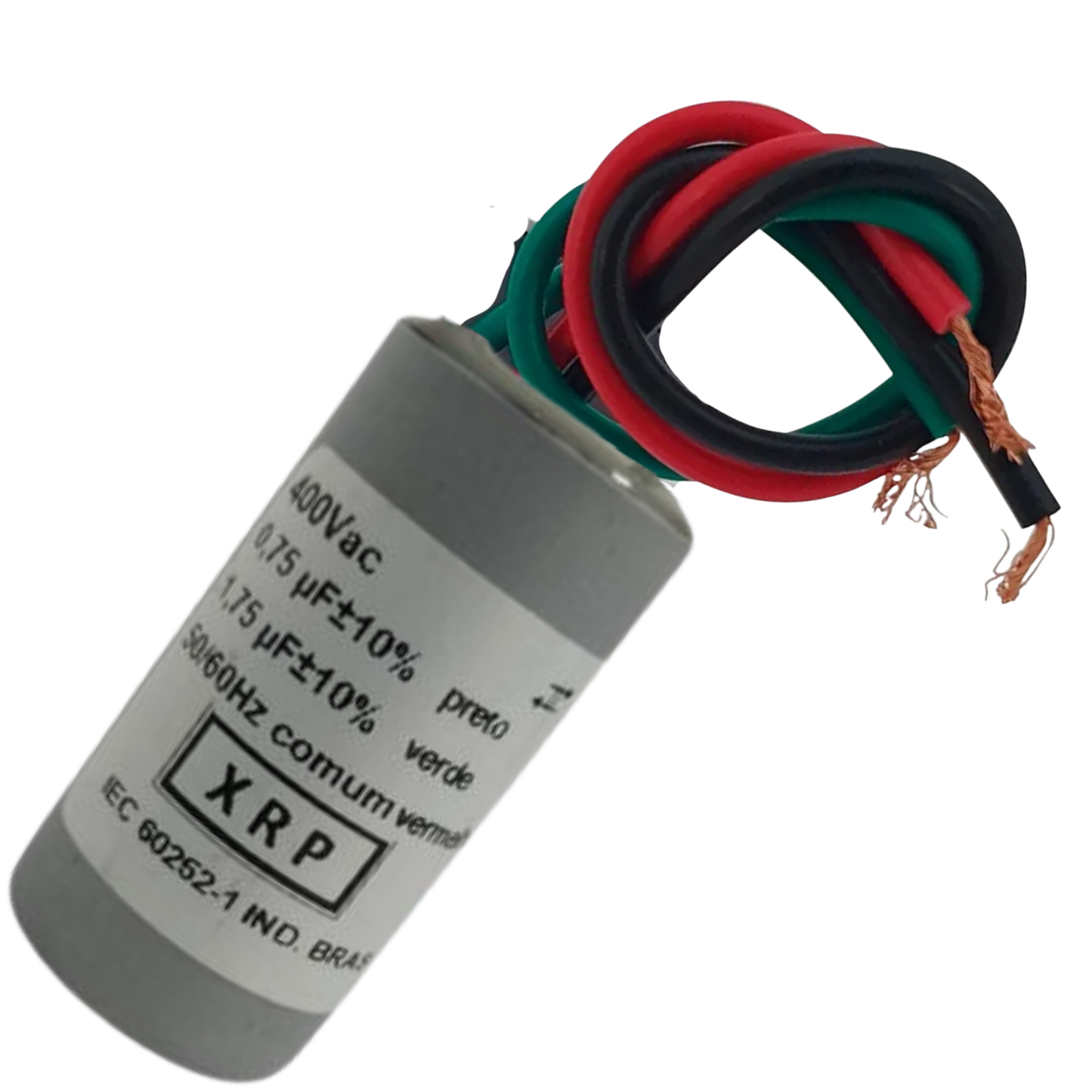 Capacitor De Partida 0,75uF+1,75uF 400V 27x50mm (3Fios)