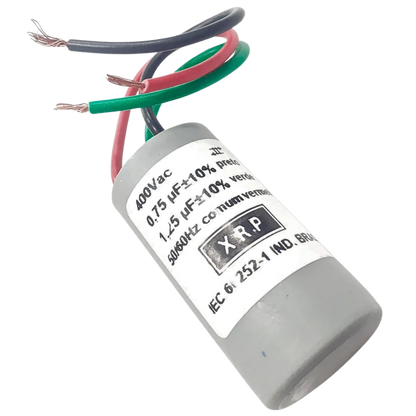 Capacitor De Partida 0,75uF+1,25uF 400V 27x47mm (3Fios)