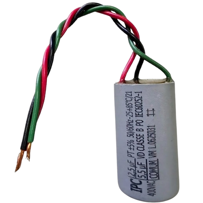 Capacitor De Partida 2,5uF+5,5uF 400V 27x50mm (3Fios)