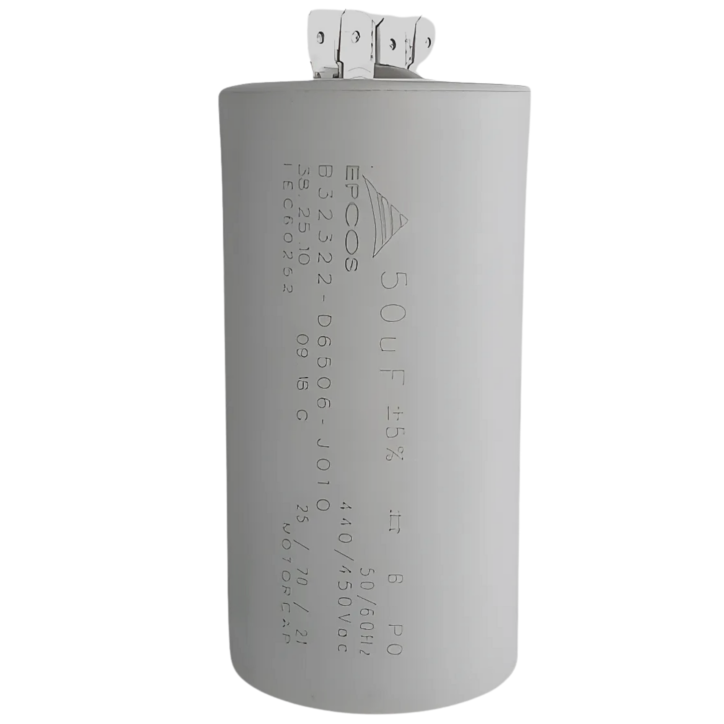 Capacitor De Partida 50uF 440/450V 50x95mm (Fast-on)