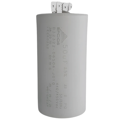 Capacitor De Partida 50uF 440/450V 50x95mm (Fast-on)