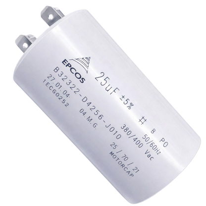 Capacitor De Partida 25uF 380/400V 40x70mm (Fast-on)