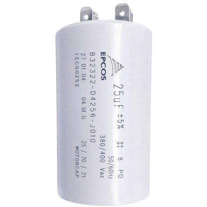 Capacitor De Partida 25uF 380/400V 40x70mm (Fast-on)