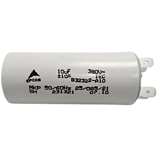 Capacitor De Partida 10uF 380V 70x30mm (Fast-on)