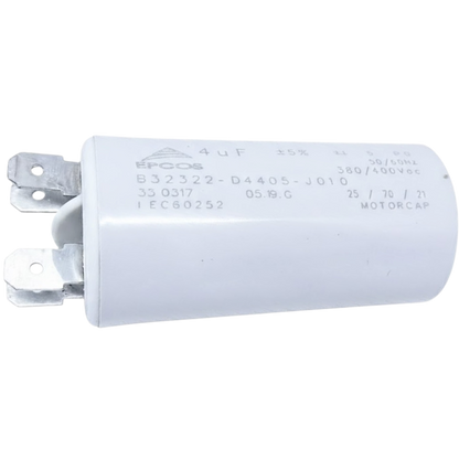 Capacitor De Partida 4uF 380/400V 30x60mm (Fast-on)
