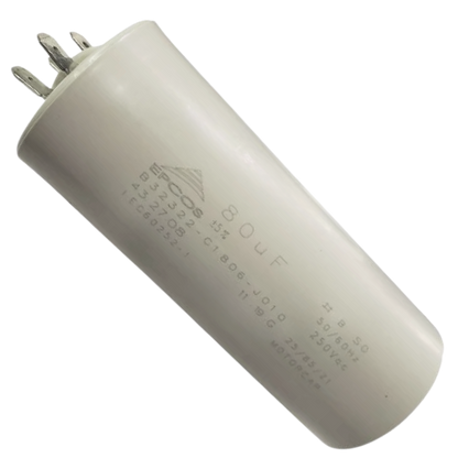 Capacitor De Partida 80uF 250V 40x97mm (Fast-on)
