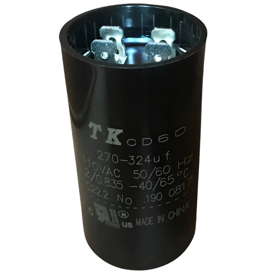 Capacitor De Partida 270uF-324uF 110V 36x70mm (Fast-on)