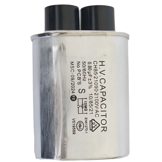 Capacitor De Microondas 0,80uF 2100V 32x52mm