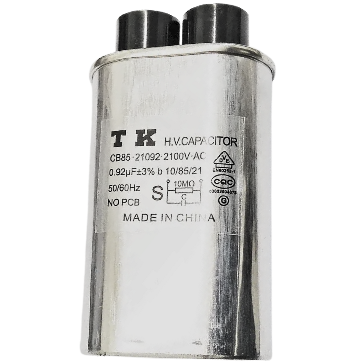 Capacitor De Microondas 0,92uF 2100V 32x50mm