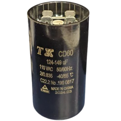 Capacitor De Partida 124uF+149uF 110V 36x70mm (Fast-on)