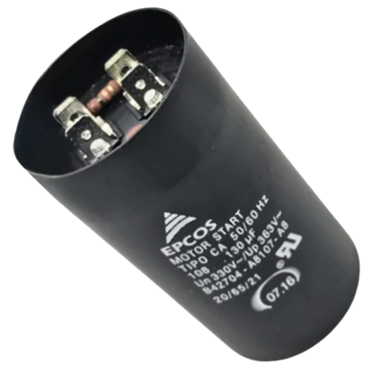 Capacitor De Partida 108uF+130uF 330V 46x86mm (Fast-on)