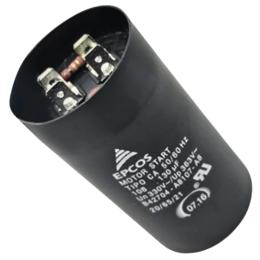 Capacitor De Partida 108uF+130uF 330V 46x86mm (Fast-on)