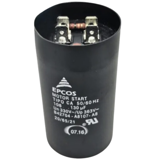 Capacitor De Partida 108uF+130uF 330V 46x86mm (Fast-on)