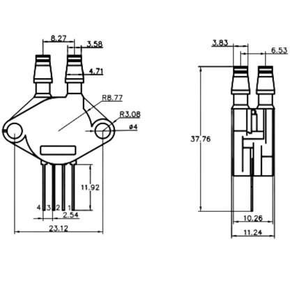 Sensor De Pressão MPX2050DP