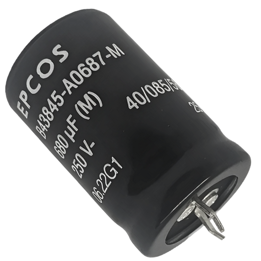 Capacitor Eletrolítico Snap-in 680uF 250V 25x40mm