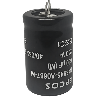 Capacitor Eletrolítico Snap-in 680uF 250V 25x40mm