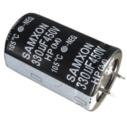 Capacitor Eletrolítico Snap-in 330uF 450V 30x45mm