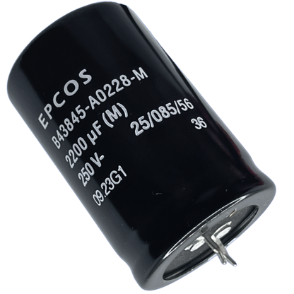 Capacitor Eletrolítico Snap-in 2200uF 250V 35x55mm