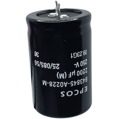 Capacitor Eletrolítico Snap-in 2200uF 250V 35x55mm