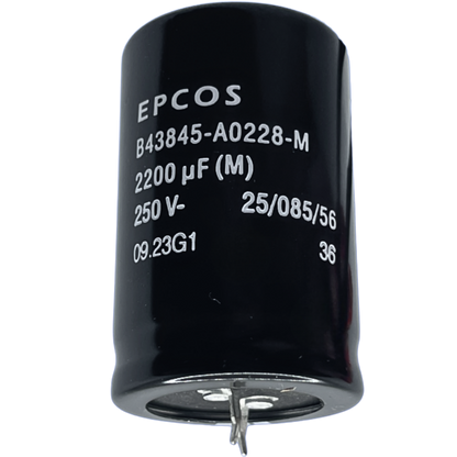 Capacitor Eletrolítico Snap-in 2200uF 250V 35x55mm