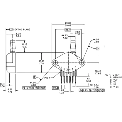 Sensor De Pressão MPX4250AP