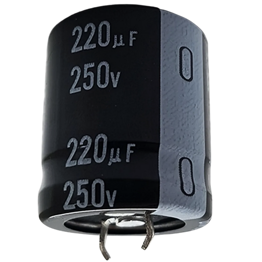 Capacitor Eletrolítico Snap-in 220uF 250V 22x30mm