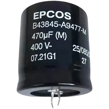 Capacitor Eletrolítico Snap-in 470uF 400V 35x45mm