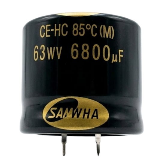 Capacitor Eletrolítico Snap-in 6800uF 63V 35x30mm