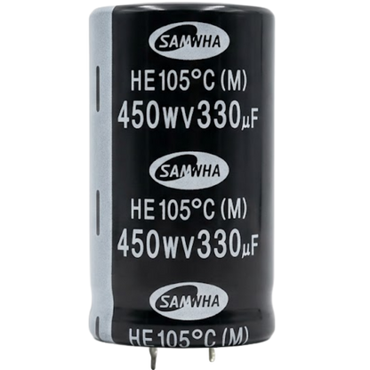 Capacitor Eletrolítico Snap-in 330uF 450V 30x50mm