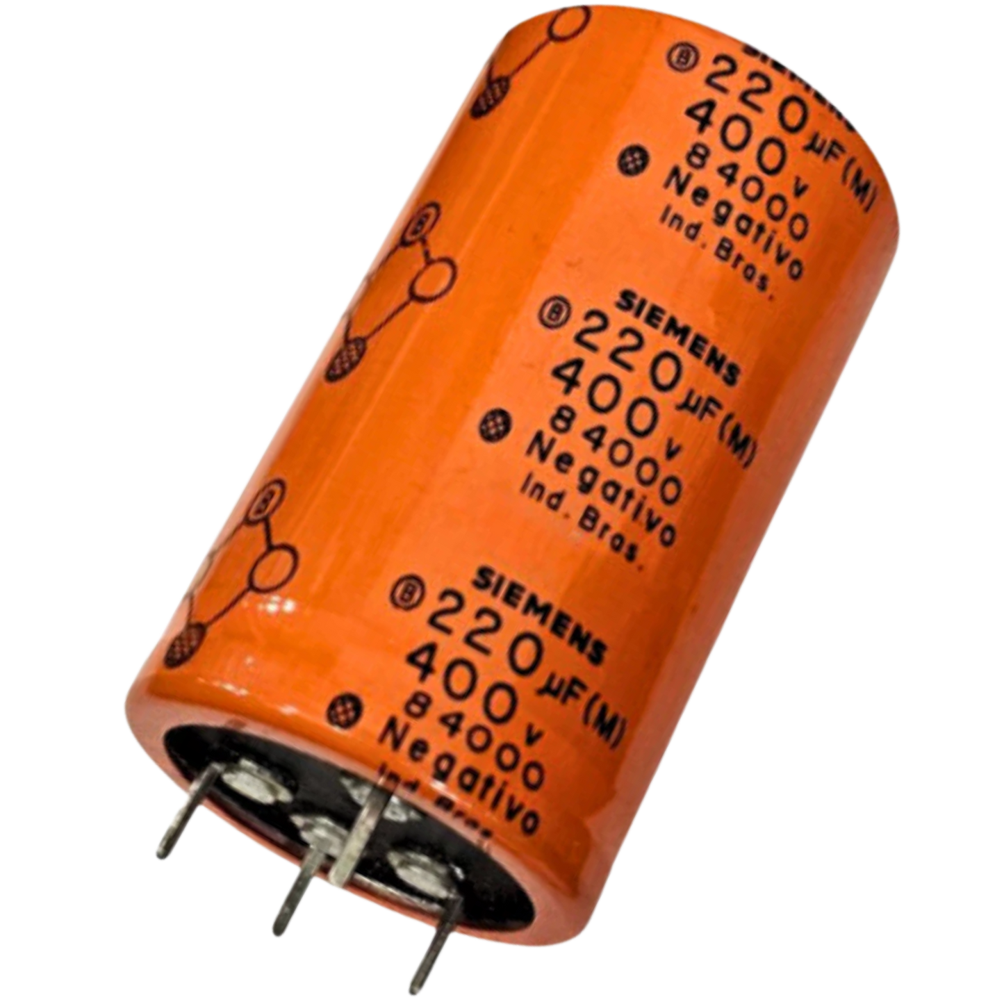 Capacitor Eletrolítico Snap-in 220uF 400V 35x60mm