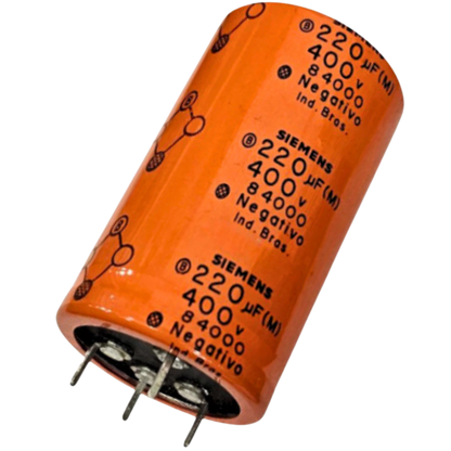 Capacitor Eletrolítico Snap-in 220uF 400V 35x60mm