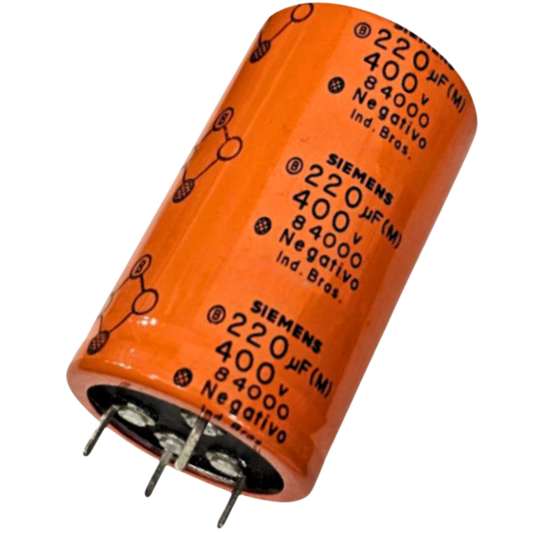 Capacitor Eletrolítico Snap-in 220uF 400V 35x60mm