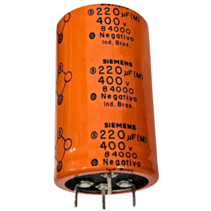 Capacitor Eletrolítico Snap-in 220uF 400V 35x60mm