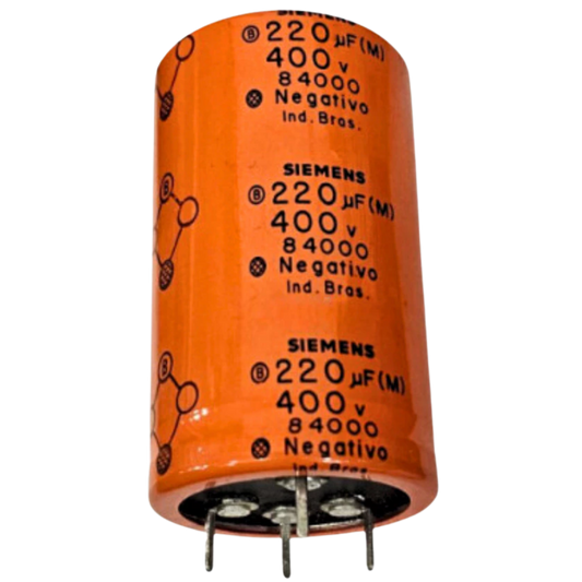 Capacitor Eletrolítico Snap-in 220uF 400V 35x60mm