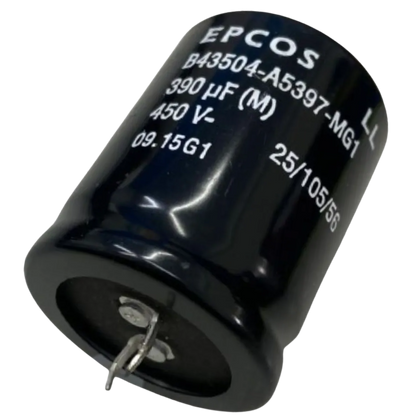 Capacitor Eletrolítico Snap-in 390uF 450V 35X50mm