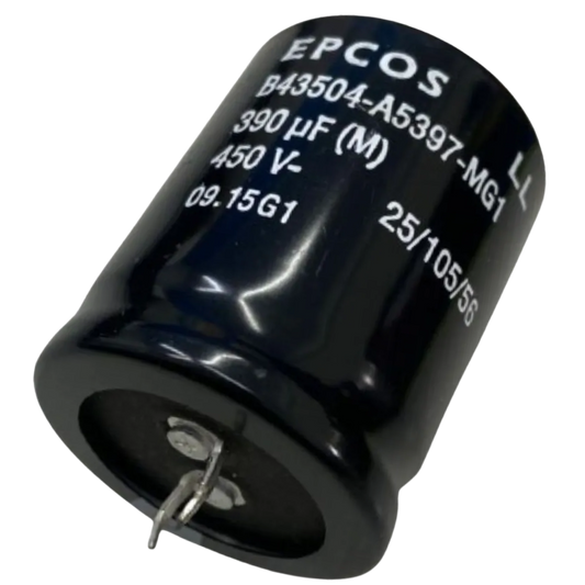Capacitor Eletrolítico Snap-in 390uF 450V 35X50mm