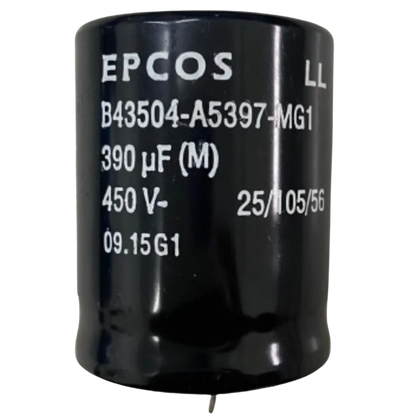 Capacitor Eletrolítico Snap-in 390uF 450V 35X50mm