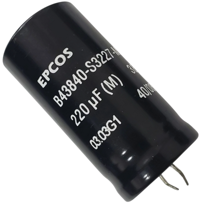 Capacitor Eletrolítico Snap-in 220uF 385V 22x45mm