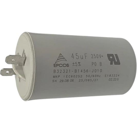 Capacitor De Partida 45uF 250V 40x70mm (Fast-on)