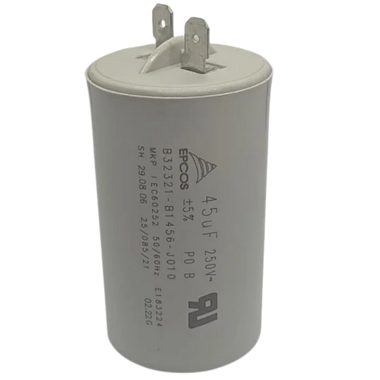 Capacitor De Partida 45uF 250V 40x70mm (Fast-on)