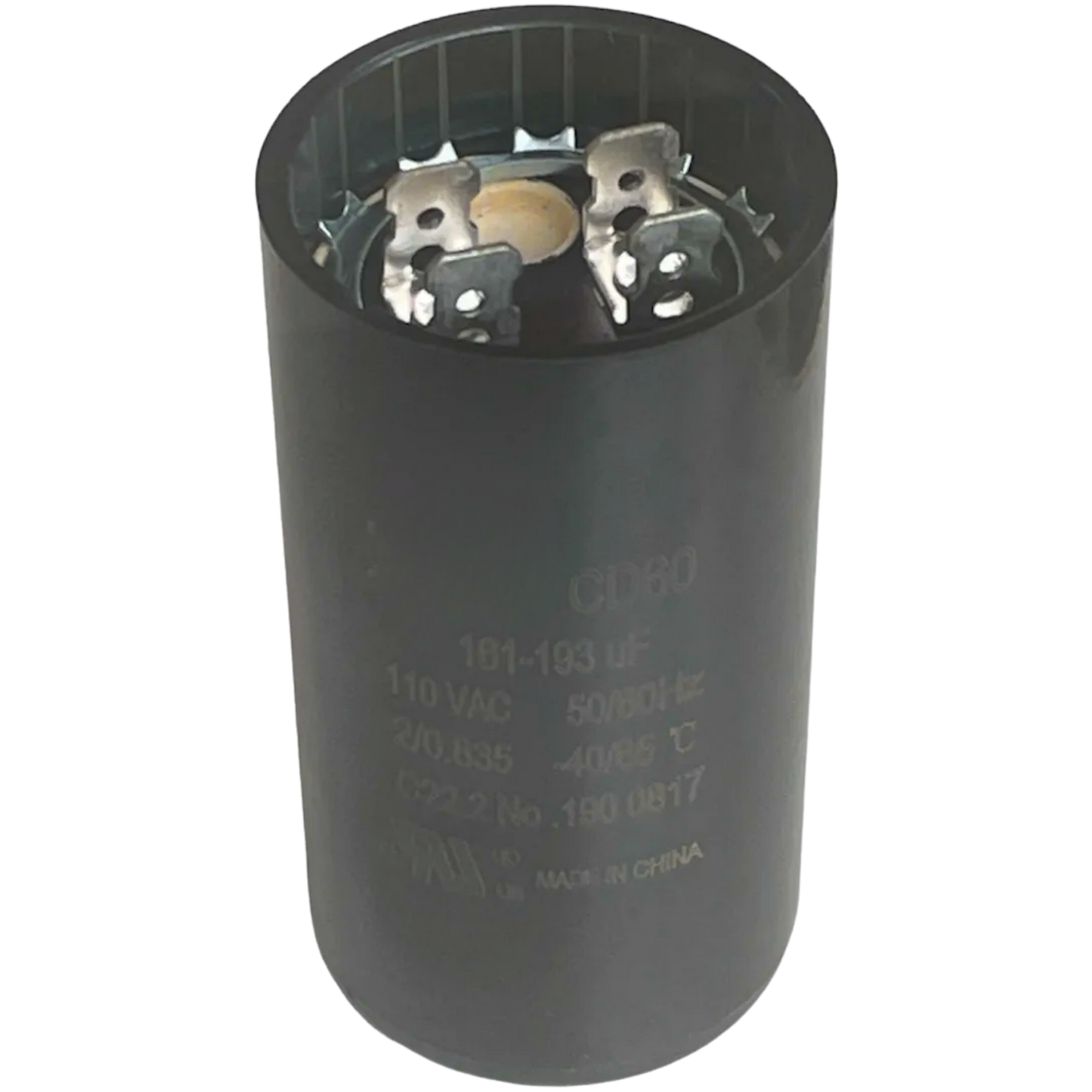 Capacitor De Partida 161uF+193uF 110V 36x70mm (Fast-on)