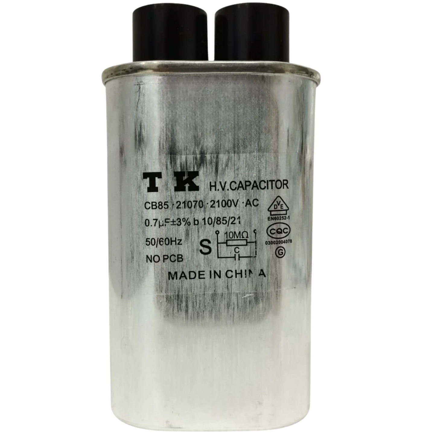 Capacitor De Microondas CB85 0,70uF 2100V 32x52mm
