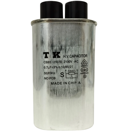 Capacitor De Microondas CB85 0,70uF 2100V 32x52mm